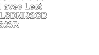 Lexar 32 Go Carte mémoire MicroSDXC Classe 10 UHSI avec Lecteur USB 30 LSDMI32GBBEU633R