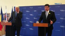 ZÁZNAM: TK ministra zahraničných vecí SR M. Lajčáka a ministra zahraničných vecí Rumunska T. Malešcanua