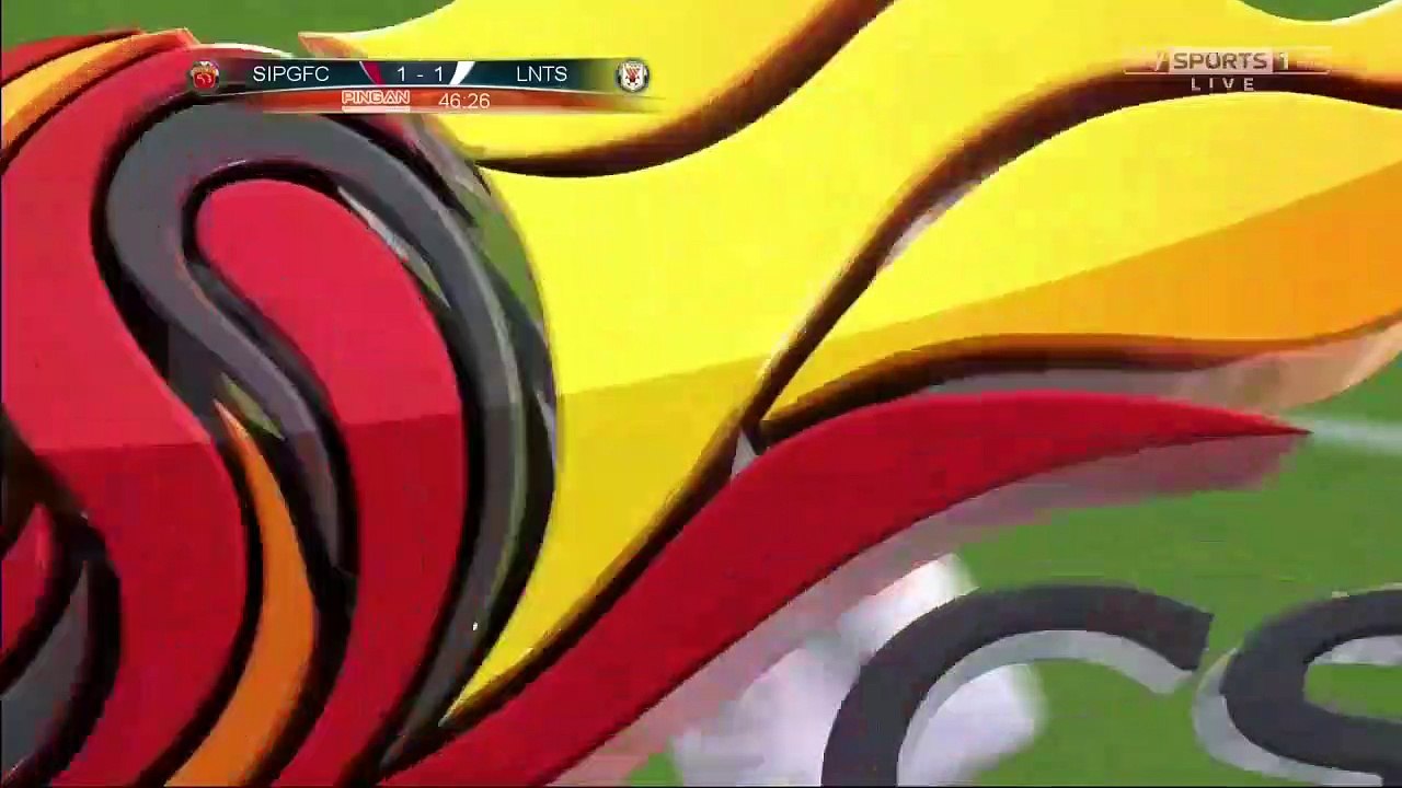 Shanghai SIPG 1 - 1 Shandong Luneng Papiss Cisse GOAL CHINA Super League 07.04.2017 FULL REPLAY HD