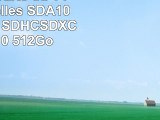Kingston Carte SD Professionnelles SDA10512GB UHSI SDHCSDXC Classe 10  512Go