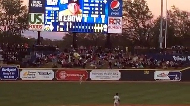 Tim Tebow Blasts Towering Home Run In First Minor Leagues At Bat Watch