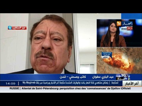 عبد الباري عطوان من لندن: العدوان على سوريا لا تبرره أية قوانين دولية .. الأمة الاسلامية فقط