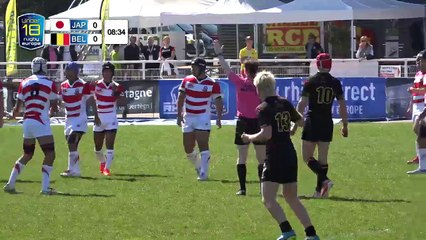 REPLAY JAPAN / BELGIUM - RUGBY EUROPE U18 CHAMPIONSHIP 2017