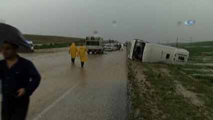 Cumhurbaşkanı Erdoğan'ın Mitingine Gelenleri Taşıyan Otobüs Devrildi: 3 Ölü, 20 Yaralı
