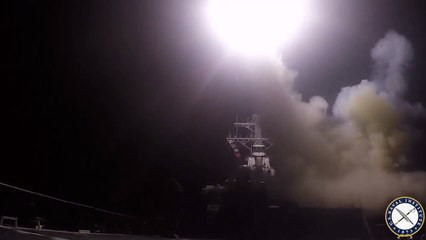 USS Ross Launches Tomahawk Strike on Syrian Air Base
