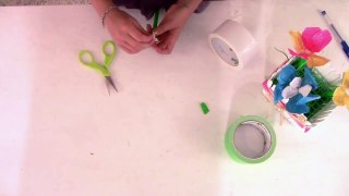 How to Make Duck Tape Flower Pens _ Kids Cdaas