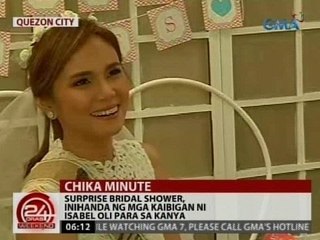 24 Oras: Surprise bridal shower para kay Isabel Oli