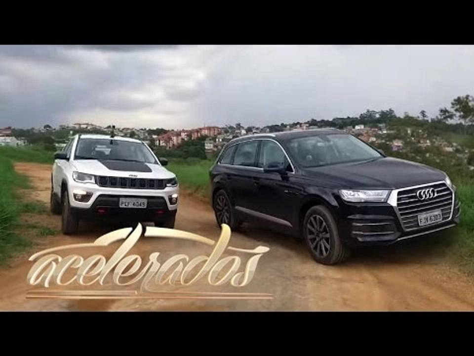 DUELO DIESEL PT.2: JEEP COMPASS TRAILHAWK x AUDI Q7 AMBITION - ESPECIAL #119 | ACELERADOS