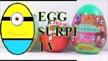 surprise eggs peppa pig kinder surprise toys moshi dsamonsters sweets and surprise egg 2016-