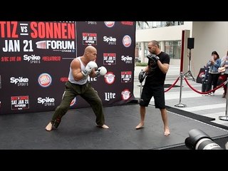 Tito Ortiz's COMPLETE Final Media Workout video - Bellator 170 Ortiz vs. Sonnen