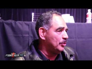 Abel Sanchez "He (Canelo) hypocritical for going to fight Chavez Jr. at 165!"