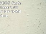 V7 VAMSDH16GCL4R2E 16GB Micro SDHC Carte Mémoire Class 4  SD Adapter ECC ISP 10MBs