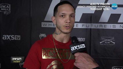 LFA 8 headliner Jesse Bazzi speaks with AXS TV's Ron Kruck