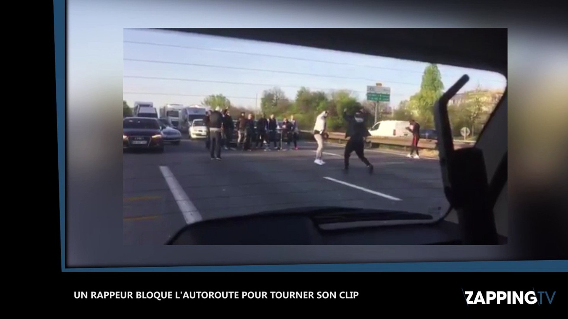 Un rappeur bloque une autoroute pour le tournage d'un clip (Vidéo) - Vidéo  Dailymotion