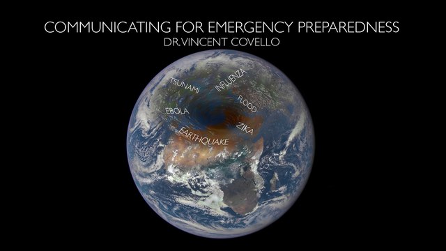 "Emergency communication" by Vincent COVELLO, Director of the Center for Risk Communication, USA