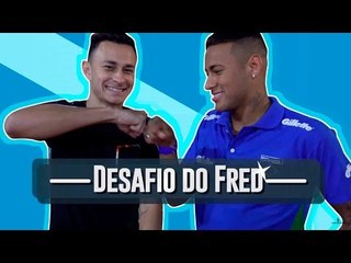 DESAFIO DO TRAVESSÃO COM NEYMAR