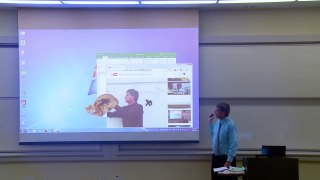 Math Professor Fixes Projector Screen (April Fools Prank) 2017