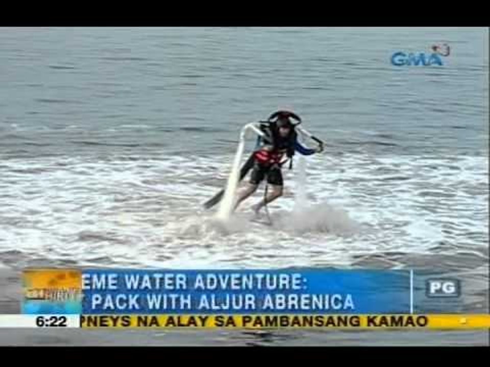 Extreme summer fun with water jets | Unang Hirit