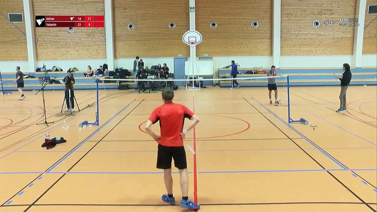 Championnat Badminton Hall sportive UTT