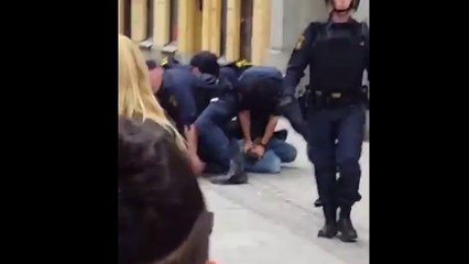 Arrestation d'un suspect à Stockholm
