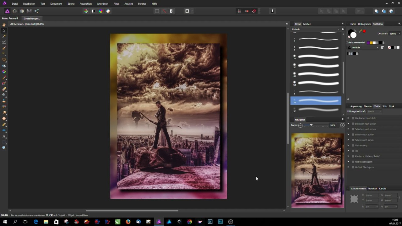 Affinity Photo Poster Composing - Arrow