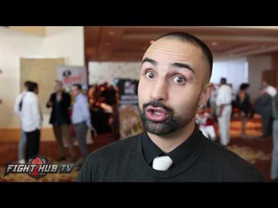 Paulie Malignaggi "You favor Thurman a little bit; the natural welter will have that advantage"