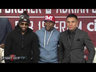 Adrien Broner vs. Adrian Granados Full Face Off Video