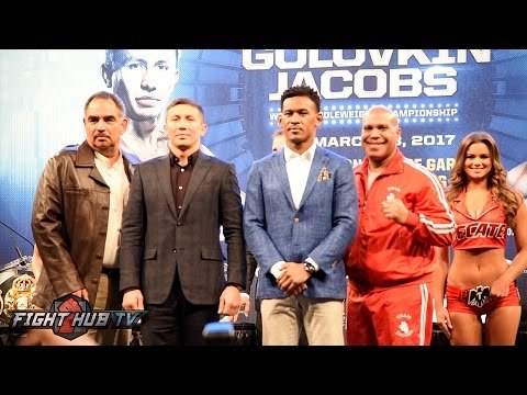 Gennady Golovkin vs. Daniel Jacobs Full New York Kickoff Press Conference video