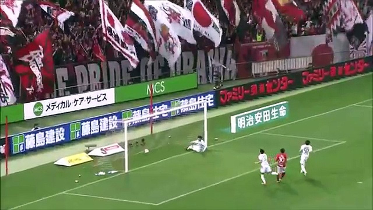 Urawa 5:0 Sendai (	Japanese J League. 7 April 2017)