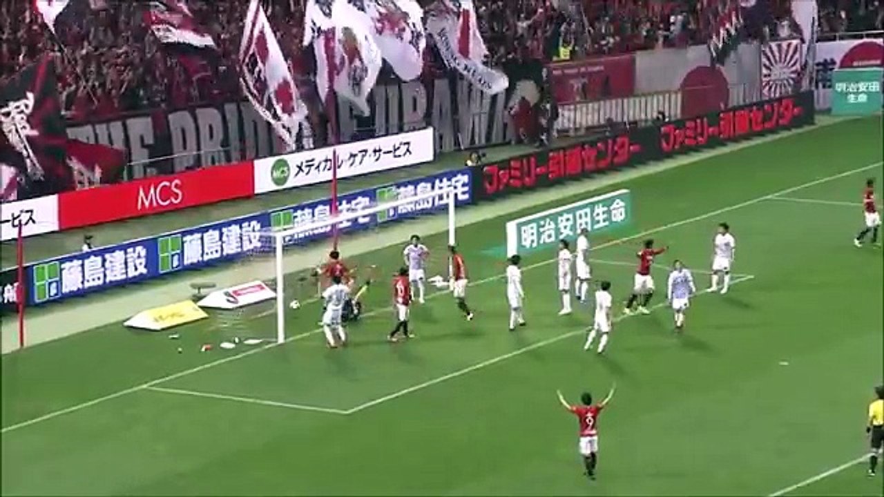 Urawa 6:0 Sendai (	Japanese J League. 7 April 2017)