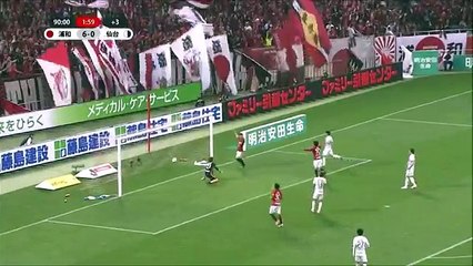 Urawa 7:0 Sendai (	Japanese J League. 7 April 2017)