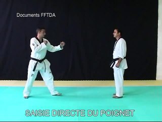 Saisie directe du poignet