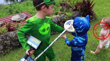 PJ Masks FULL Episodes IRL Superheroes Catboy DISAPPEAR TURN INTO BABY Gekko PJ MASKS IRL Episodes