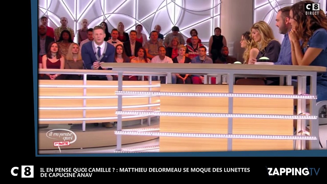 Capucine Anav moquée par Matthieu Delormeau en plein direct dans "Il en pense quoi Matthieu ?" (Vidéo)