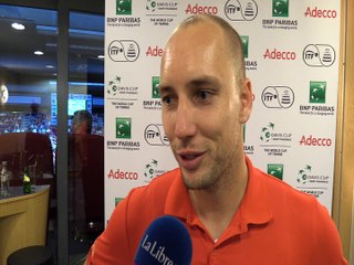Steve Darcis: "Je m'en suis plutôt pas mal sorti avec le peu d'entraînements et de matches dans les jambes"