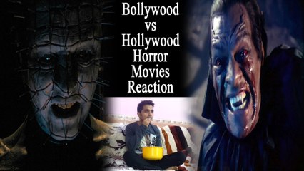 Funny Hollywood vs Bollywood Horror Movie Reaction.