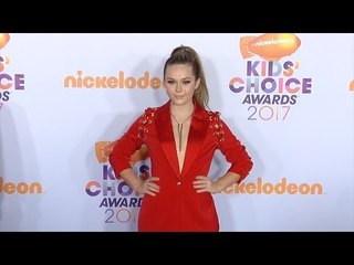 Brec Bassinger 2017 Kids' Choice Awards Orange Carpet