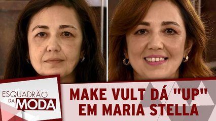 Make Vult dá up no visual da participante Maria Stella