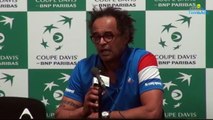 Coupe Davis 2017 - FRA-GBR - Yannick Noah : 