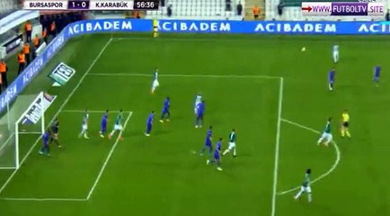 Kubilay Kanatsizkus Goal HD - Bursaspor	1-0	Kardemir Karabuk 07.04.2017