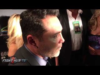 De La Hoya "Haven’t talked to anybody about Canelo vs. Chavez for May 5th"
