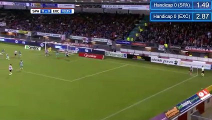 L. Brogno Goal HD - Sparta Rotterdam 1-0 Excelsior - 07.04.2017 HD