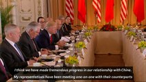 Trump: It's been 'very interesting' with President Xi