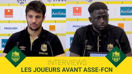 Les joueurs avant ASSE-FCN