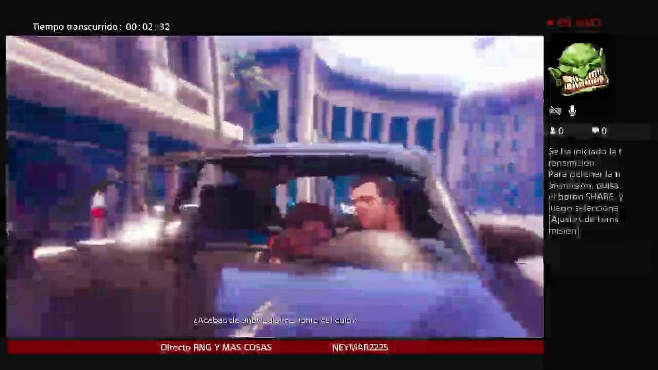 Trasmisión de modo historia y gta online (34)