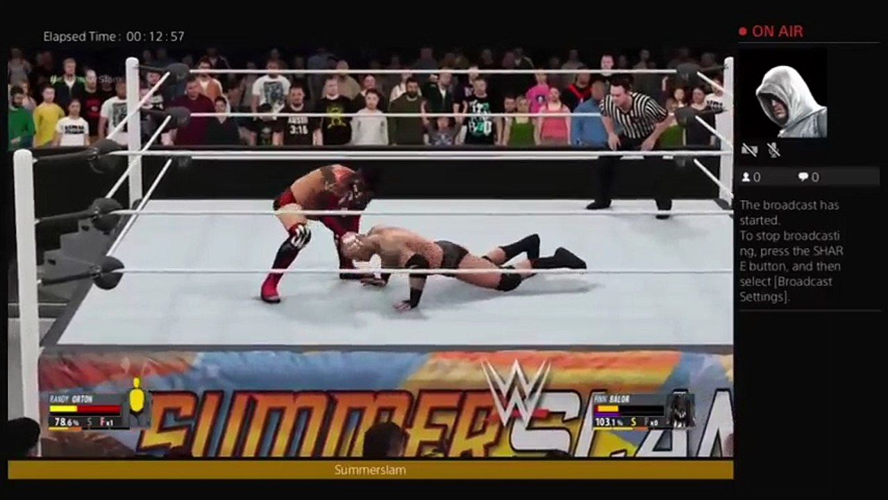 WWE Champion Randy ORTON Vs   NXT Champion Finn Balor      Summerslam      Full match (116)