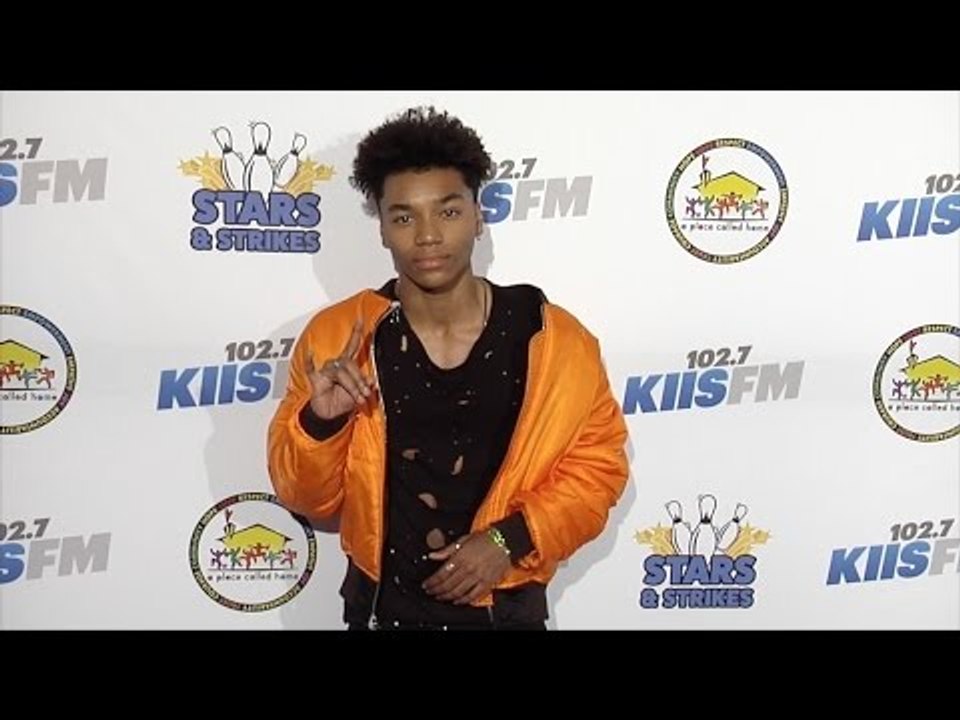 Josh Levi 2017 Stars & Strikes Celebrity Bowling Event Red Carpet