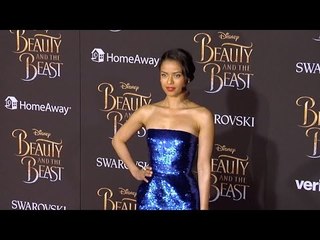Gugu Mbatha-Raw "Beauty and the Beast" World Premiere Red Carpet