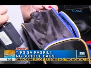 Tips on choosing quality school bags | Unang Hirit