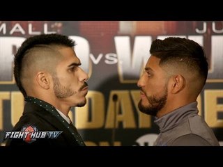 Jesus Cuellar vs. Abner Mares & Jermall Charlo vs. Julian Williams Face Off